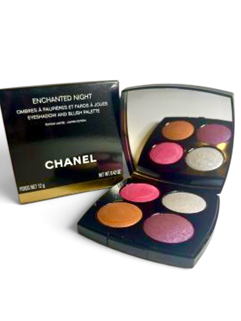 Chanel enchanted evening Limited Edition Eyeshadow Blush Quad Palette NEW NIB